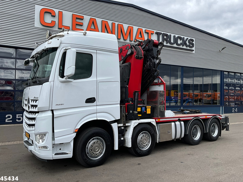 Mercedes-Benz Arocs 3251 8x4 Euro 6 Retarder HMF 85 Tonmeter laadkraan Fly-Jib - Автоманипулятор: фото 2 Mercedes-Benz Arocs 3251 8x4 Euro 6 Retarder HMF 85 Tonmeter laadkraan Fly-Jib - Автоманипулятор: фото 2