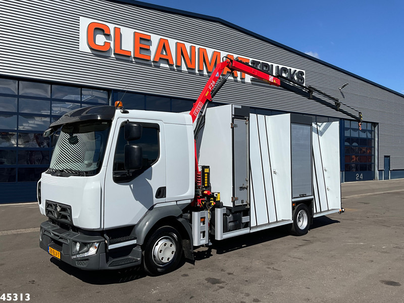 Renault D 220 Euro 6 Fassi 2,3 Tonmeter laadkraan Just 153.536 km! - Автоманипулятор: фото 1 Renault D 220 Euro 6 Fassi 2,3 Tonmeter laadkraan Just 153.536 km! - Автоманипулятор: фото 1