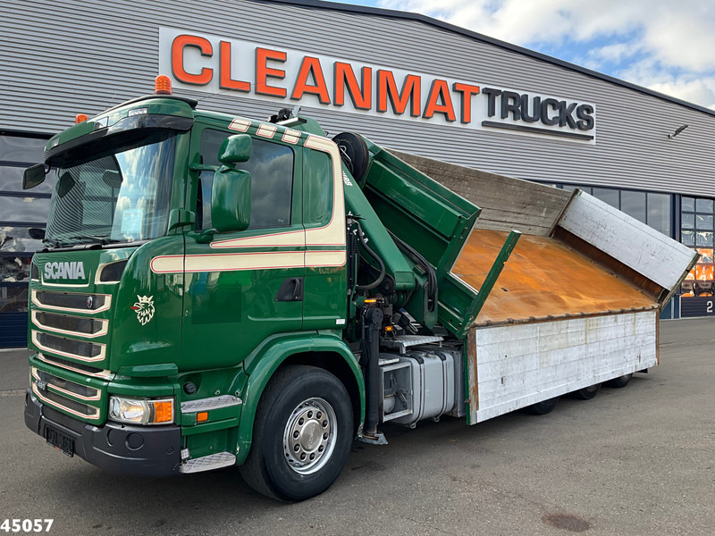 Scania G 490 8x4 Euro 6 Hiab 24 Tonmeter laadkraan - Самосвал, Автоманипулятор: фото 2 Scania G 490 8x4 Euro 6 Hiab 24 Tonmeter laadkraan - Самосвал, Автоманипулятор: фото 2