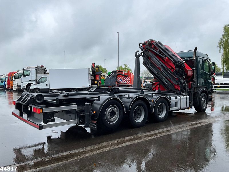 Scania G480 8x4 HMF 60 Tonmeter laadkraan + Fly-jib - Крюковой мультилифт, Автоманипулятор: фото 5 Scania G480 8x4 HMF 60 Tonmeter laadkraan + Fly-jib - Крюковой мультилифт, Автоманипулятор: фото 5