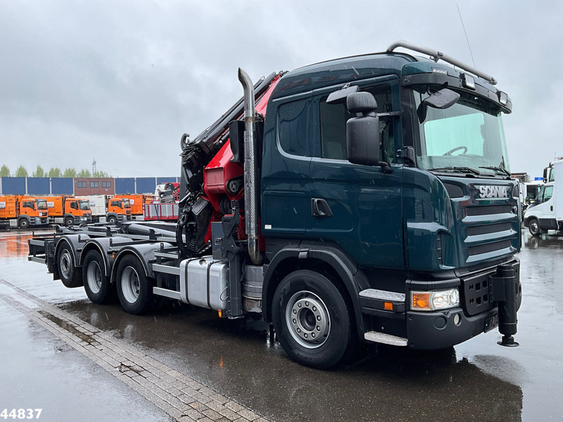 Scania G480 8x4 HMF 60 Tonmeter laadkraan + Fly-jib - Крюковой мультилифт, Автоманипулятор: фото 3 Scania G480 8x4 HMF 60 Tonmeter laadkraan + Fly-jib - Крюковой мультилифт, Автоманипулятор: фото 3