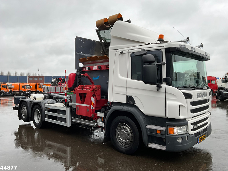 Scania P 280 Euro 6 Translift zijlader Just 163.656 Km! - Мусоровоз: фото 4 Scania P 280 Euro 6 Translift zijlader Just 163.656 Km! - Мусоровоз: фото 4