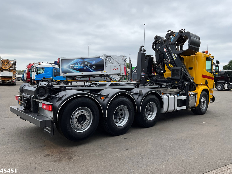 Scania P 410 8x4 Euro 6 Palfinger 14 Tonmeter Z-kraan - Крюковой мультилифт, Автоманипулятор: фото 4 Scania P 410 8x4 Euro 6 Palfinger 14 Tonmeter Z-kraan - Крюковой мультилифт, Автоманипулятор: фото 4