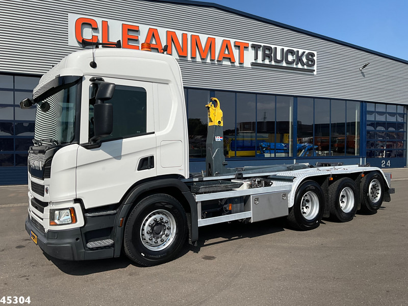 Scania P 450 8x4 VDL 25 Ton haakarmsysteem Just 172.088 km! - Крюковой мультилифт: фото 2 Scania P 450 8x4 VDL 25 Ton haakarmsysteem Just 172.088 km! - Крюковой мультилифт: фото 2