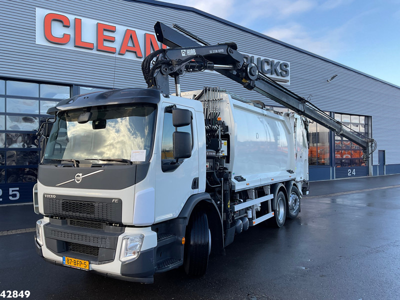 Volvo FE 280 Euro 6 Hiab 21 Tonmeter laadkraan - Мусоровоз: фото 1 Volvo FE 280 Euro 6 Hiab 21 Tonmeter laadkraan - Мусоровоз: фото 1
