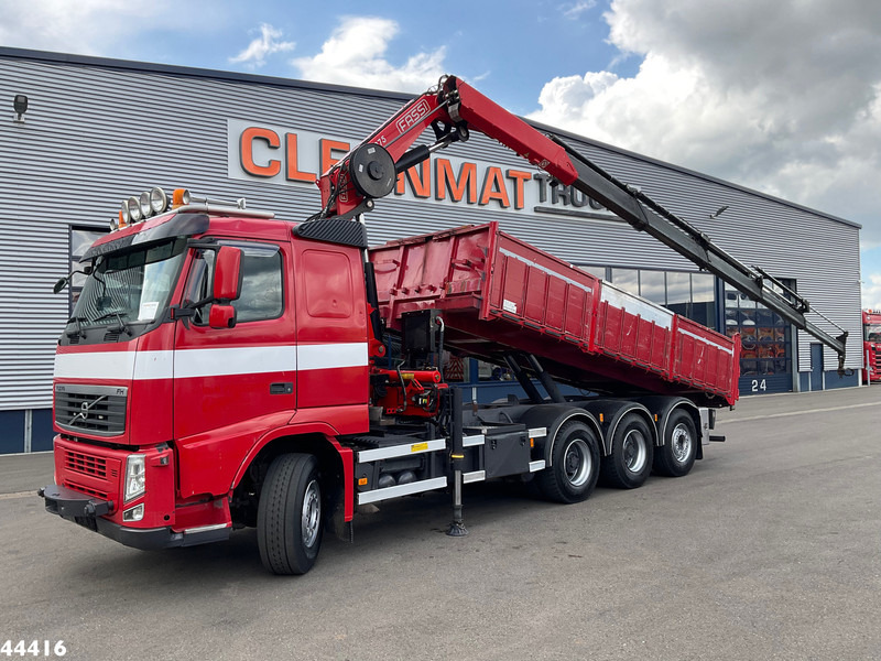 Volvo FH 460 8x4 Fassi 27 Tonmeter laadkraan (bouwjaar 2019) - Самосвал, Автоманипулятор: фото 1 Volvo FH 460 8x4 Fassi 27 Tonmeter laadkraan (bouwjaar 2019) - Самосвал, Автоманипулятор: фото 1
