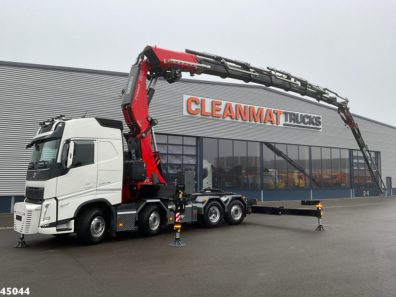 Автоманипулятор Volvo FH 540 8x2 Fassi 145 Tonmeter laadkraan + Fly-JIb Just 7.187 Km! Demo voertuig!: фото 10
