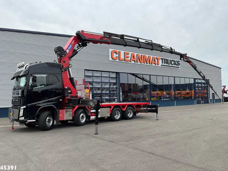 Volvo FH 540 8x4 HMF 85 Tonmeter laadkraan + Fly-Jib Just 222.786 km! - Автоманипулятор: фото 1 Volvo FH 540 8x4 HMF 85 Tonmeter laadkraan + Fly-Jib Just 222.786 km! - Автоманипулятор: фото 1
