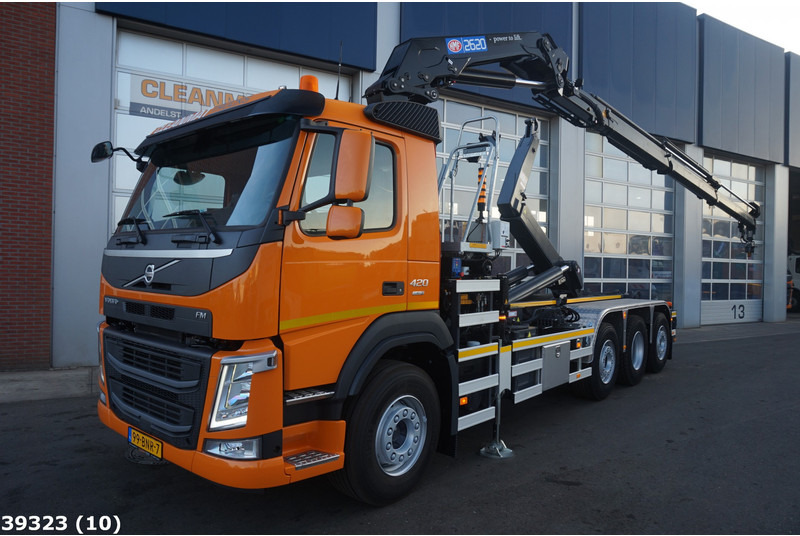 Volvo FM 420 8x2 HMF 26 Tonmeter laadkraan - Крюковой мультилифт, Автоманипулятор: фото 1 Volvo FM 420 8x2 HMF 26 Tonmeter laadkraan - Крюковой мультилифт, Автоманипулятор: фото 1