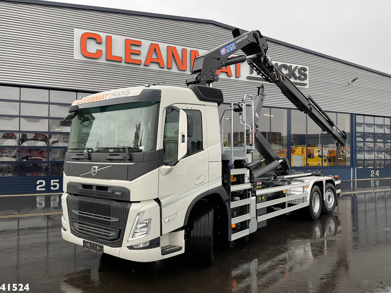 Крюковой мультилифт, Автоманипулятор Volvo FM 430 HMF 23 ton/meter laadkraan + Welvaarts Weighing system: фото 6