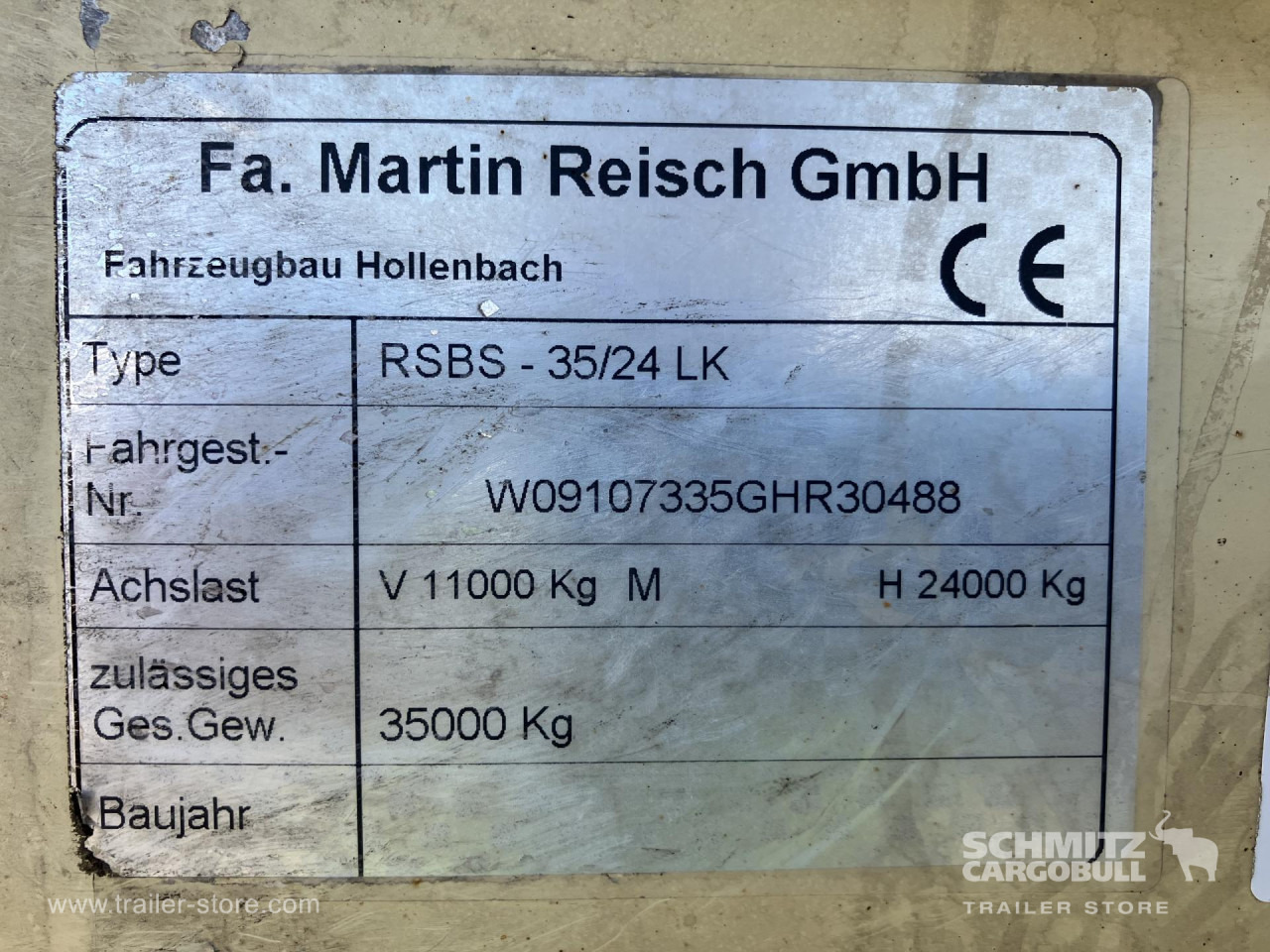 REISCH Auflieger Schubboden Standard - Полуприцеп с подвижным полом: фото 4 REISCH Auflieger Schubboden Standard - Полуприцеп с подвижным полом: фото 4