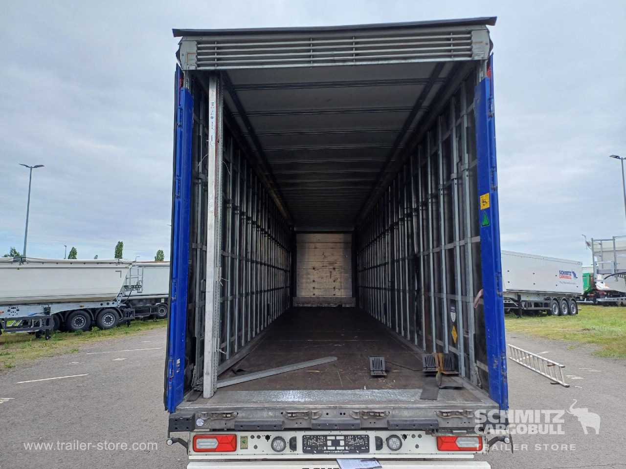 Тентованный полуприцеп SCHMITZ Auflieger Curtainsider Mega: фото 9