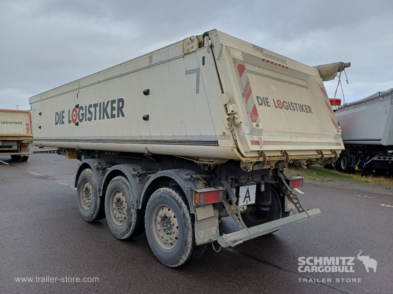 SCHMITZ Auflieger Kipper Alukastenmulde 24m³ - Самосвальный полуприцеп: фото 4 SCHMITZ Auflieger Kipper Alukastenmulde 24m³ - Самосвальный полуприцеп: фото 4