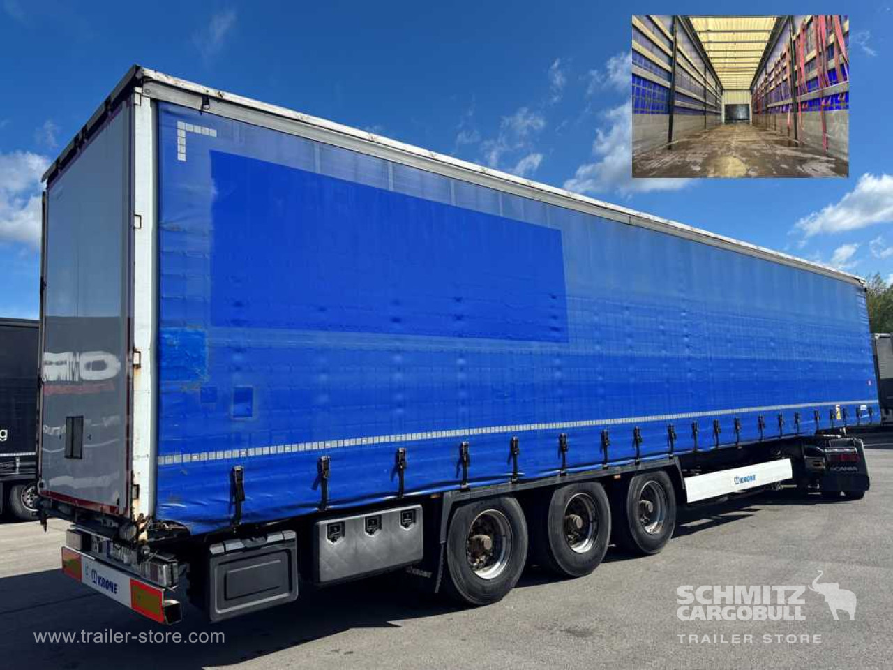 KRONE Curtainsider Standard - Тентованный полуприцеп: фото 1 KRONE Curtainsider Standard - Тентованный полуприцеп: фото 1