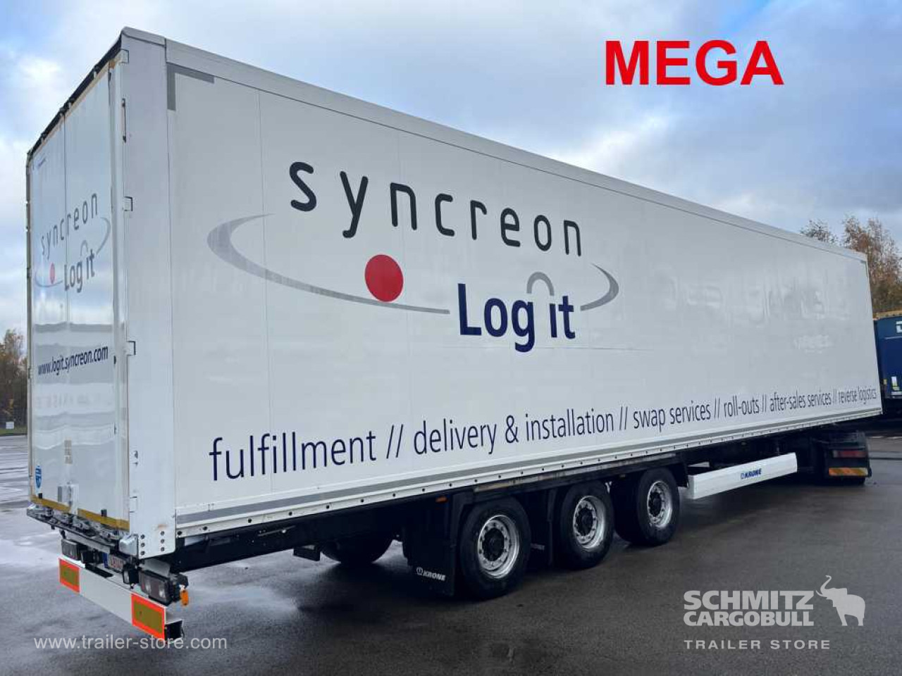 KRONE Dryfreight Standard Double deck - Полуприцеп-фургон: фото 1 KRONE Dryfreight Standard Double deck - Полуприцеп-фургон: фото 1