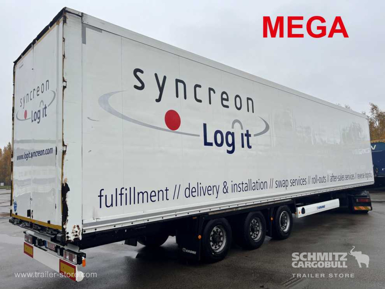 KRONE Dryfreight Standard Double deck - Полуприцеп-фургон: фото 1 KRONE Dryfreight Standard Double deck - Полуприцеп-фургон: фото 1