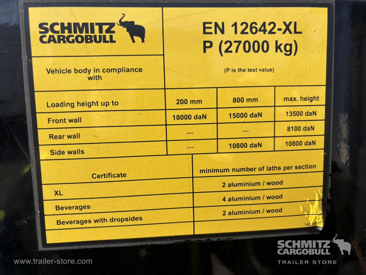 SCHMITZ Curtainsider Mega - Тентованный полуприцеп: фото 4 SCHMITZ Curtainsider Mega - Тентованный полуприцеп: фото 4