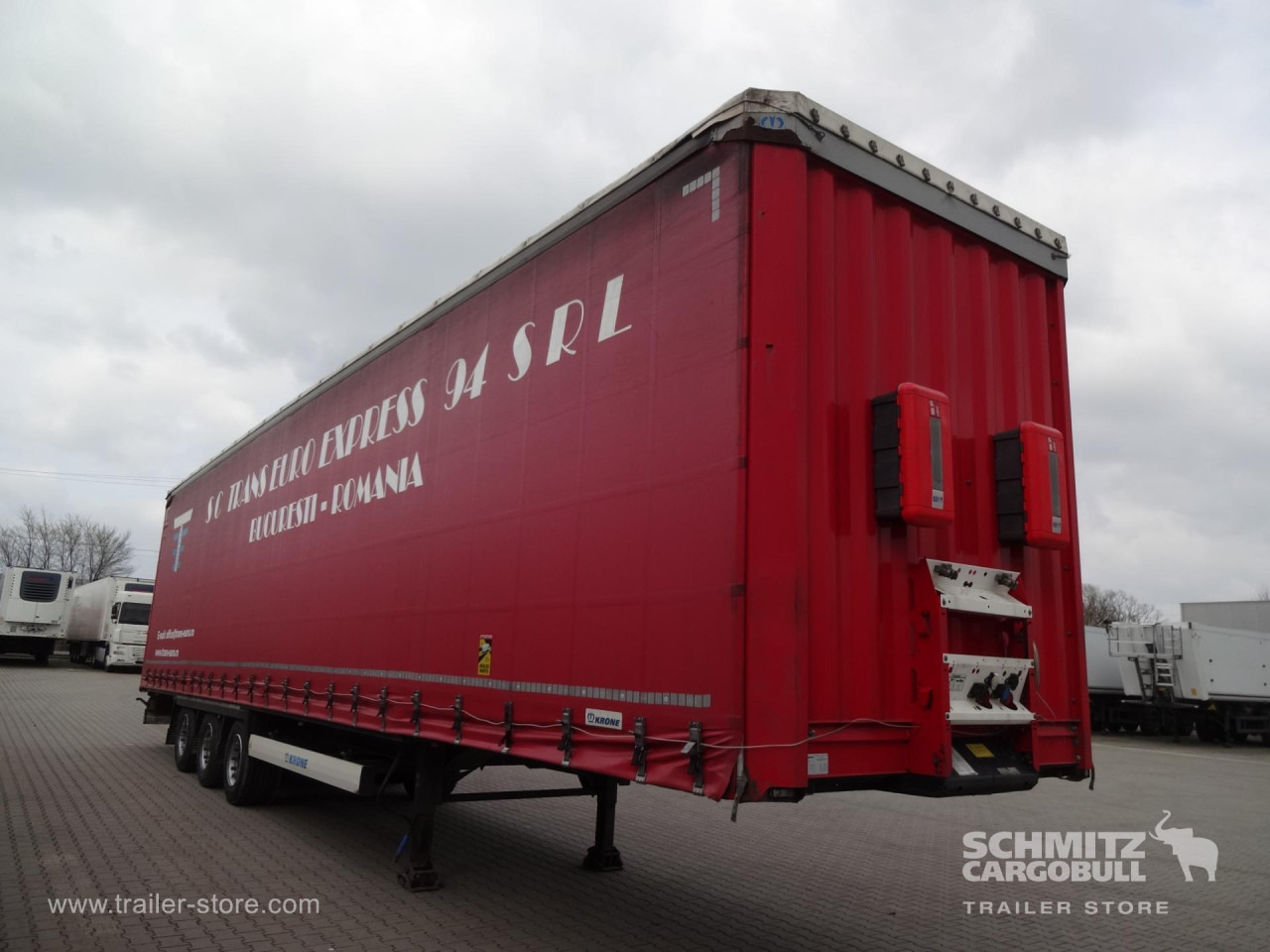 KRONE Curtainsider Mega - Тентованный полуприцеп: фото 1 KRONE Curtainsider Mega - Тентованный полуприцеп: фото 1
