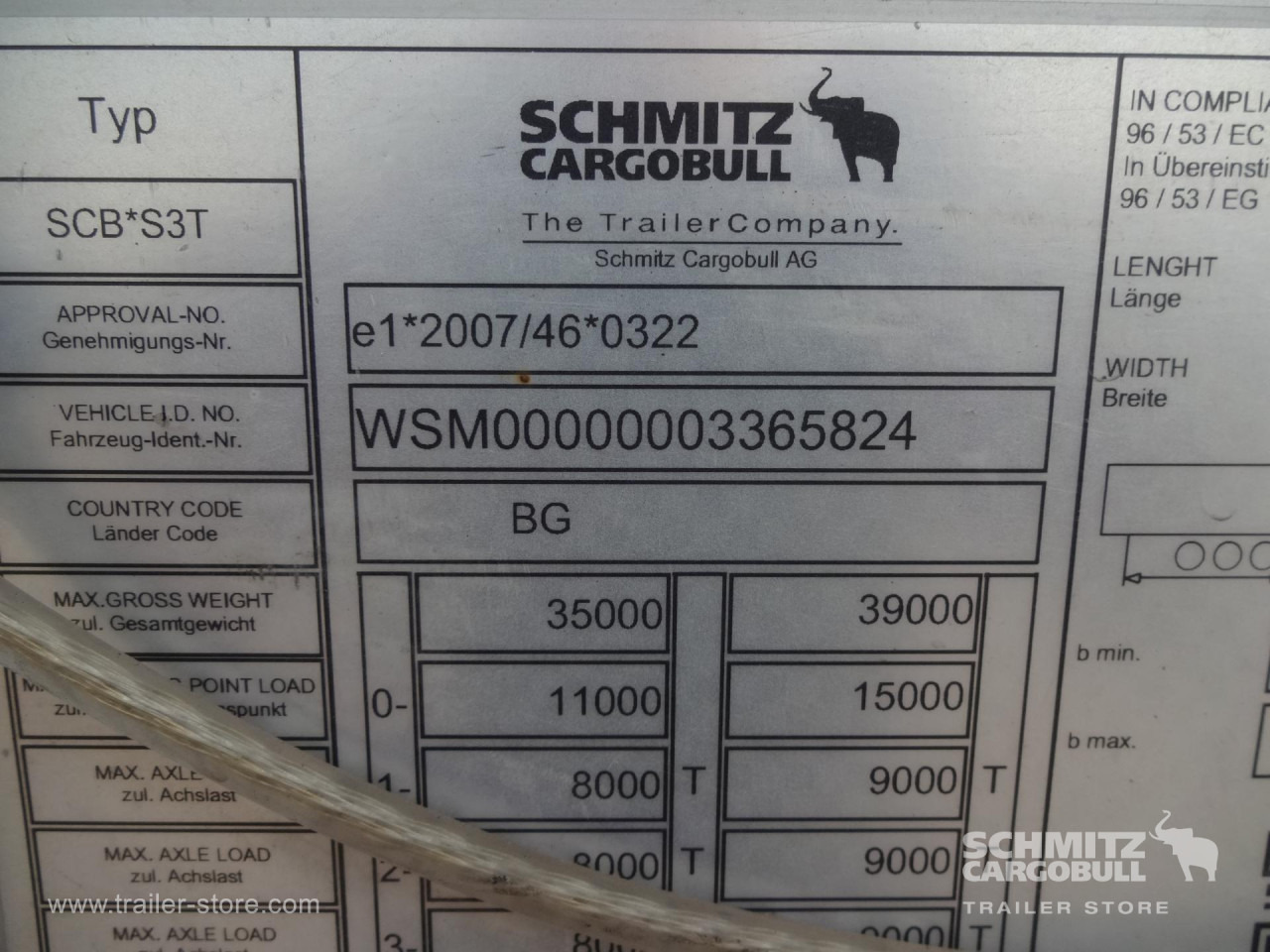 SCHMITZ Curtainsider Standard - Тентованный полуприцеп: фото 2 SCHMITZ Curtainsider Standard - Тентованный полуприцеп: фото 2