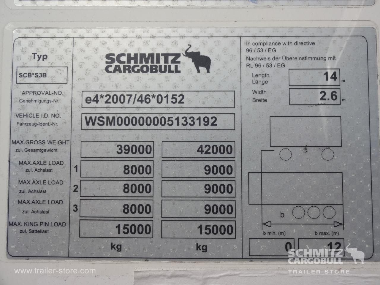 SCHMITZ Reefer Standard - Изотермический полуприцеп: фото 3 SCHMITZ Reefer Standard - Изотермический полуприцеп: фото 3