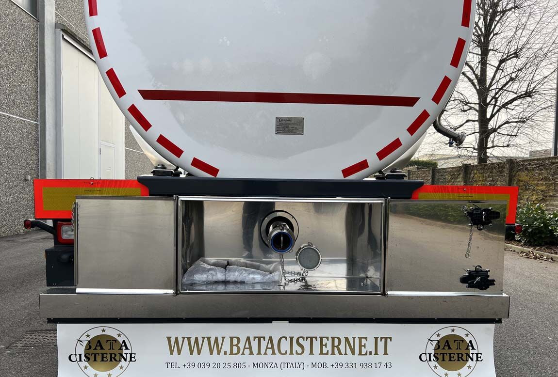 Новый Полуприцеп-цистерна для транспортировки пищевых продуктов Bata CISTERNA MODELLO INOX STANDARD NUOVA: фото 6