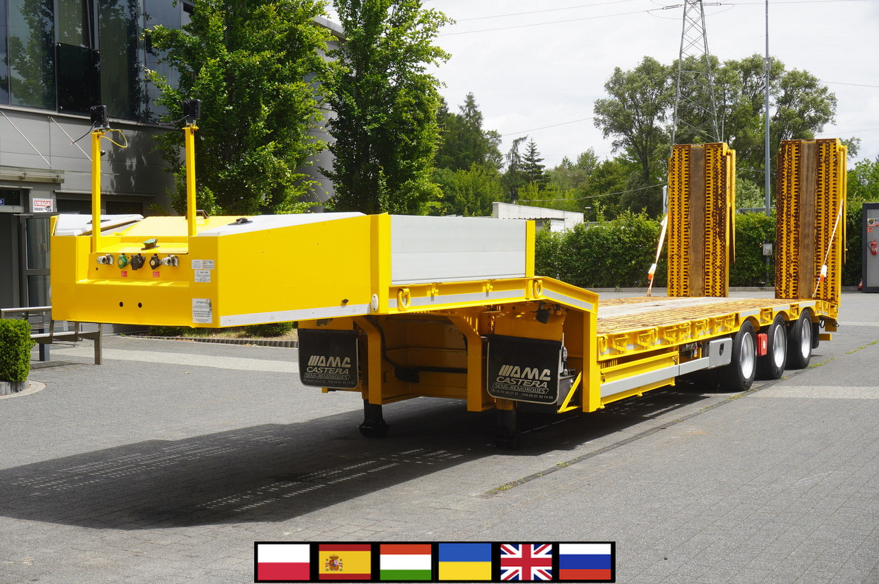 CASTERA S/R 38T semi-trailer / steering axle - Низкорамный полуприцеп: фото 1 CASTERA S/R 38T semi-trailer / steering axle - Низкорамный полуприцеп: фото 1