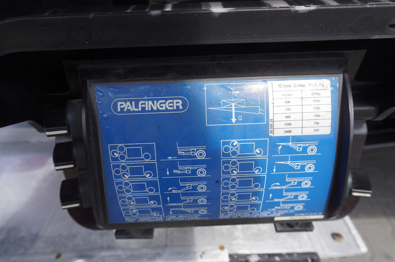 Рефрижератор DAF LF 220 / Refrigerator 16 EPAL Multitemp / Carrier Supra 1150 MT / Palfinger 1500 kg: фото 12