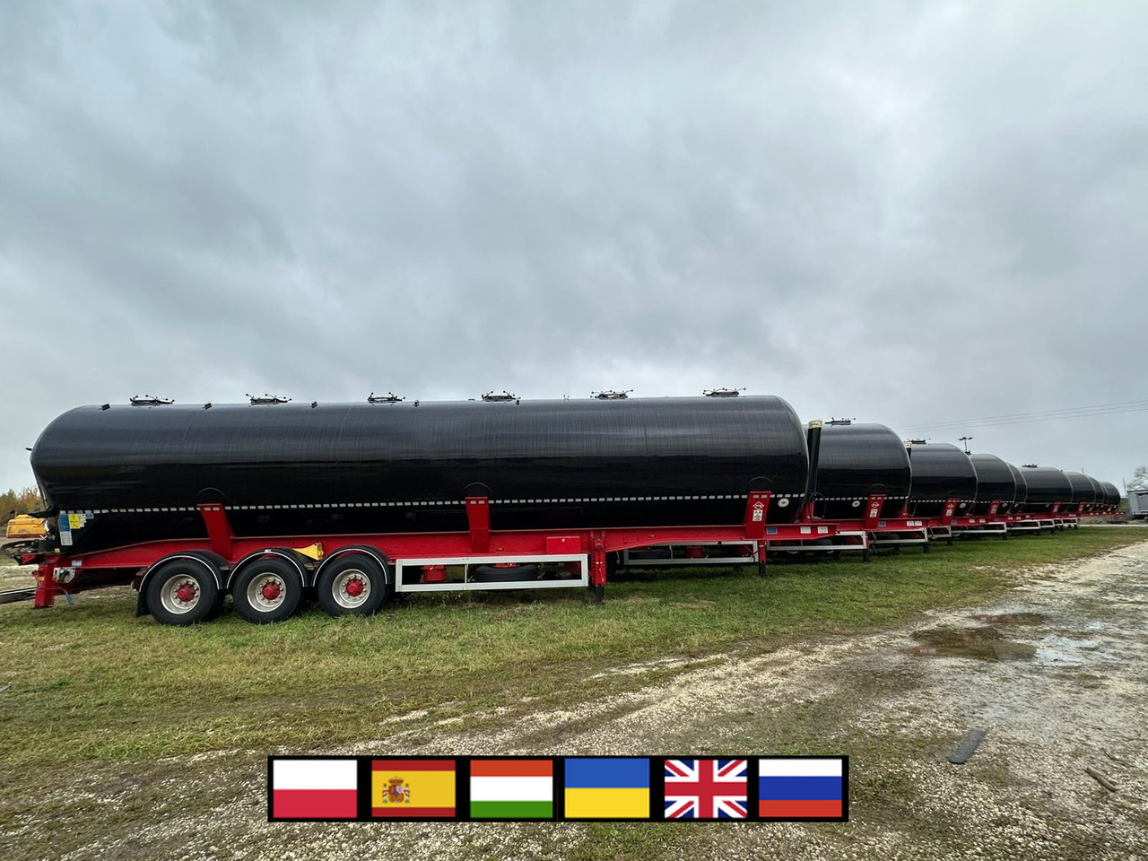 FELDBINDER 334C 15 A-1-1-40 Silo tank / 66 m3 / 2022 / 20 units - Полуприцеп цистерна для сыпучих грузов: фото 1 FELDBINDER 334C 15 A-1-1-40 Silo tank / 66 m3 / 2022 / 20 units - Полуприцеп цистерна для сыпучих грузов: фото 1