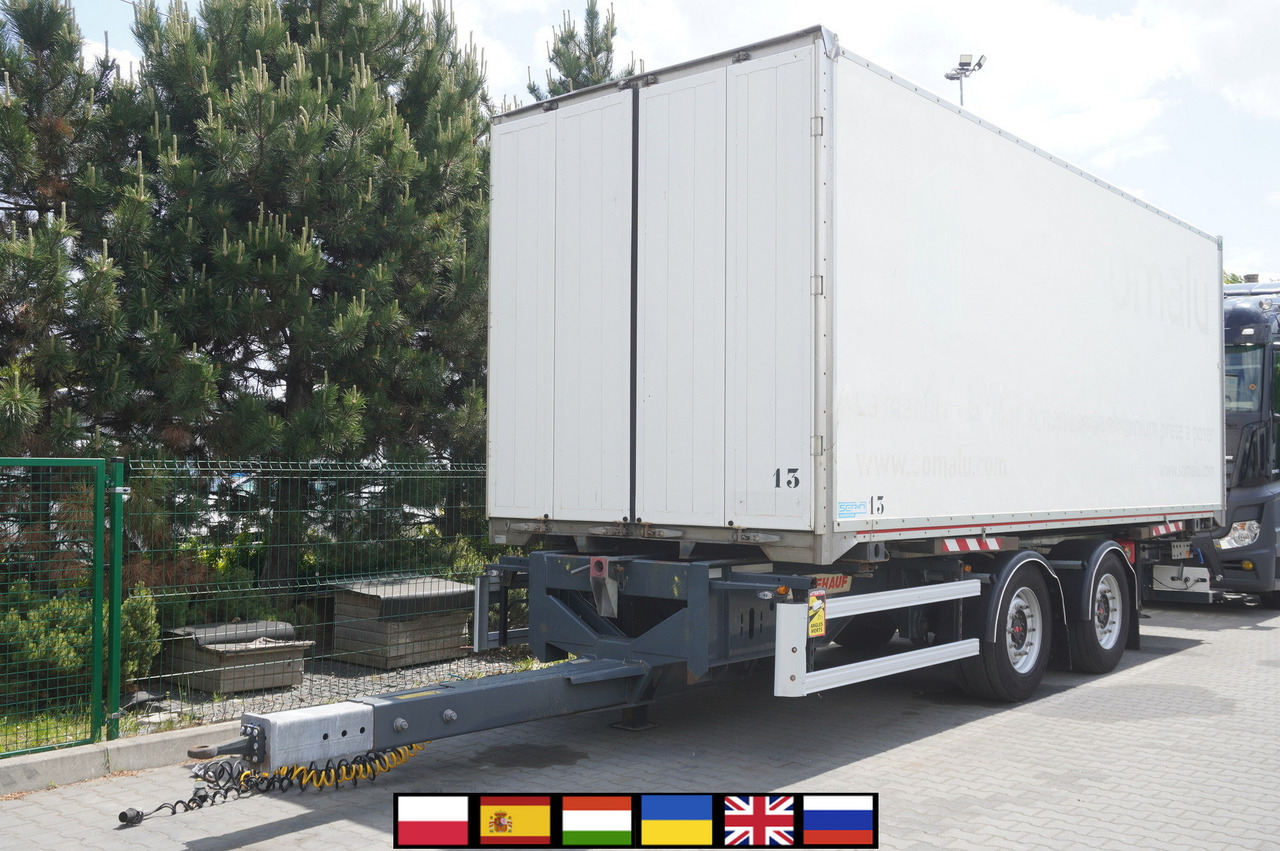 Fruehauf passthrough box trailer 18 EPAL / 2021 / SAF axles - Прицеп-фургон: фото 1 Fruehauf passthrough box trailer 18 EPAL / 2021 / SAF axles - Прицеп-фургон: фото 1