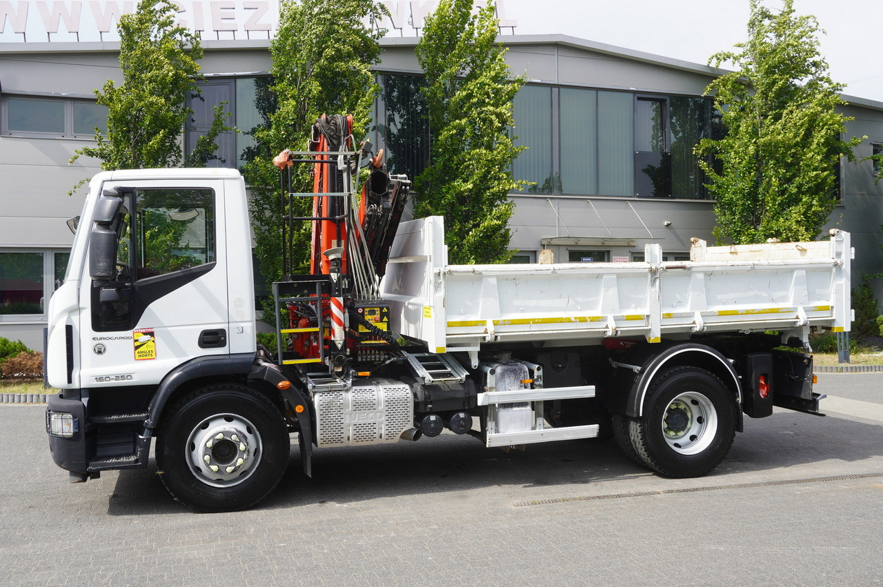 IVECO Eurocargo 160-250 / Fassi F95 crane / 120 tho. km / 3-sided tipper - Самосвал, Автоманипулятор: фото 5 IVECO Eurocargo 160-250 / Fassi F95 crane / 120 tho. km / 3-sided tipper - Самосвал, Автоманипулятор: фото 5