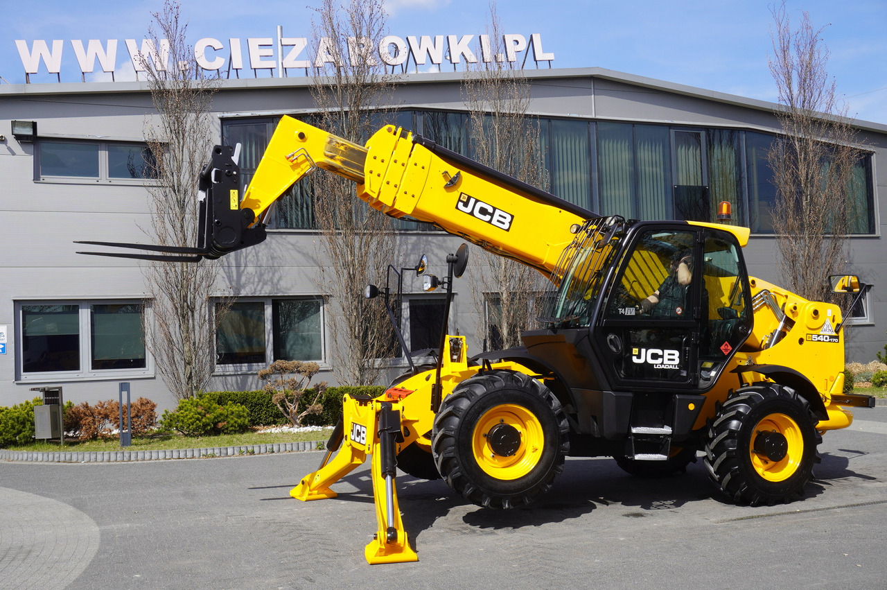 JCB 540-170 Telescopic Loader / 17m / joystick - Телескопический фронтальный погрузчик: фото 2 JCB 540-170 Telescopic Loader / 17m / joystick - Телескопический фронтальный погрузчик: фото 2