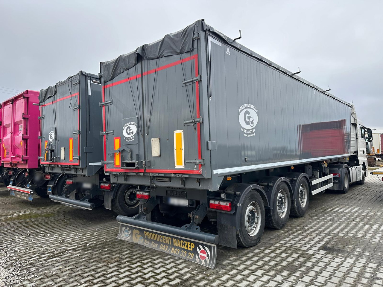 LEGRAS GS tipper / 50 m3 semi-trailer! / 2023 / 2 units - Самосвальный полуприцеп: фото 1 LEGRAS GS tipper / 50 m3 semi-trailer! / 2023 / 2 units - Самосвальный полуприцеп: фото 1