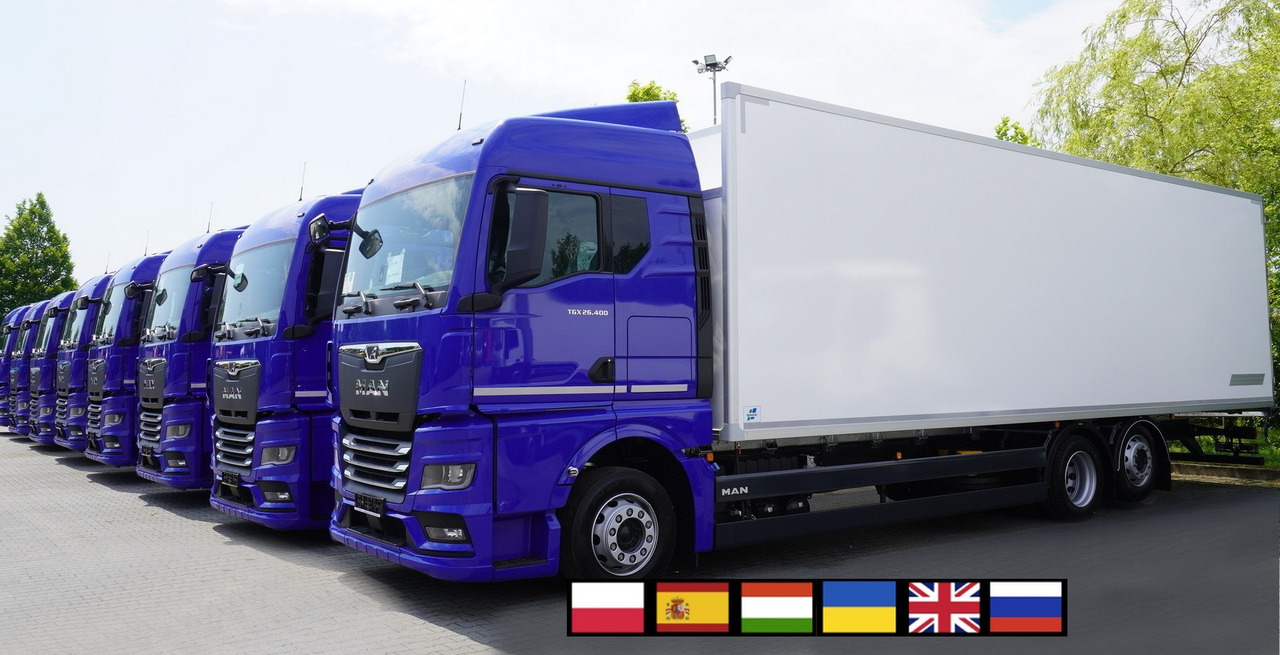 MAN New MAN TGX 26.400 / NEW IGLOOCAR refrigerator 20 pallets / 6×2 / 2024 / 2 units - Изотермический грузовик: фото 1 MAN New MAN TGX 26.400 / NEW IGLOOCAR refrigerator 20 pallets / 6×2 / 2024 / 2 units - Изотермический грузовик: фото 1