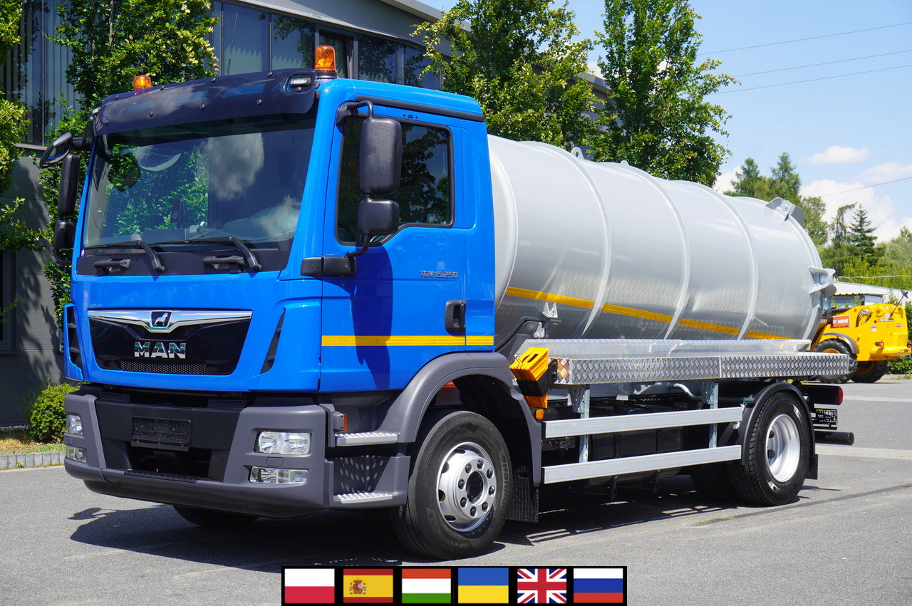 MAN TGM 15.250 / NEW septic tank (07/2025) superstructure 8000 l / 160 tho. km - Цистерна для жидкого навоза: фото 1 MAN TGM 15.250 / NEW septic tank (07/2025) superstructure 8000 l / 160 tho. km - Цистерна для жидкого навоза: фото 1