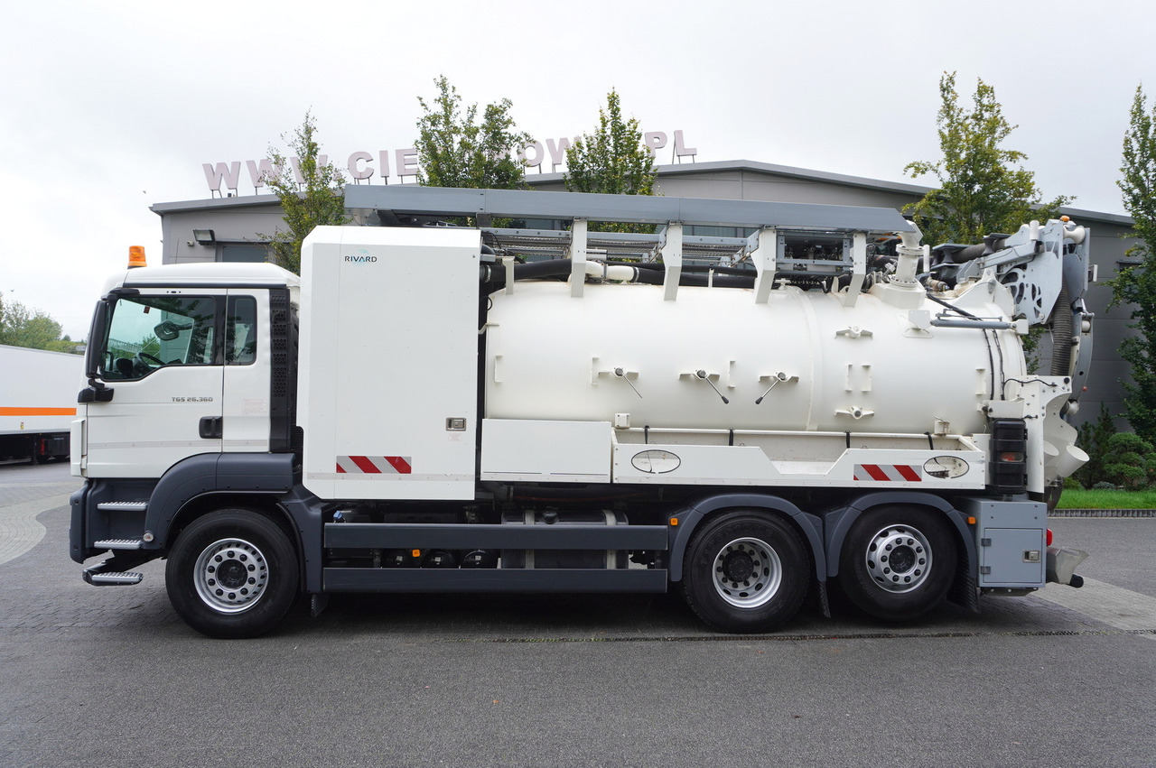 MAN TGS 26.360 E6 / RIVARD sewage cleaner 18 m3 / 180 tho. km / steering axle / 2 units - Ассенизатор: фото 3 MAN TGS 26.360 E6 / RIVARD sewage cleaner 18 m3 / 180 tho. km / steering axle / 2 units - Ассенизатор: фото 3