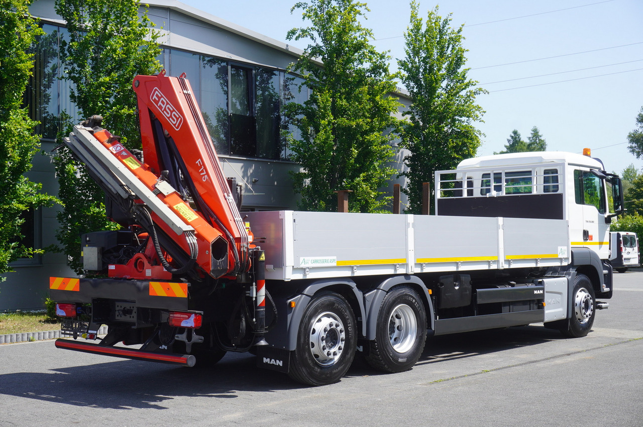 MAN TGS 26.360 Flatbed / Fassi F175 7.7 T / steered 3rd axle - Автоманипулятор: фото 5 MAN TGS 26.360 Flatbed / Fassi F175 7.7 T / steered 3rd axle - Автоманипулятор: фото 5