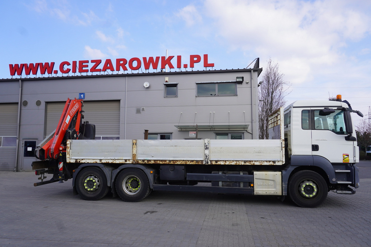 MAN TGS 26.360 Flatbed / Fassi F175 7.7 T / steered 3rd axle - Автоманипулятор: фото 3 MAN TGS 26.360 Flatbed / Fassi F175 7.7 T / steered 3rd axle - Автоманипулятор: фото 3