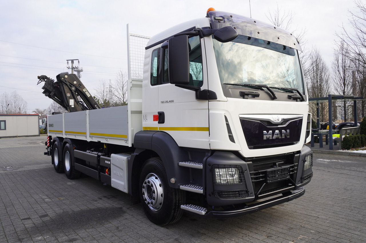 MAN TGS 26.400 / HDS HIAB 244 EP-4 HIDUO 8500 kg / 6x4 - Грузовик бортовой/ Платформа, Автоманипулятор: фото 5 MAN TGS 26.400 / HDS HIAB 244 EP-4 HIDUO 8500 kg / 6x4 - Грузовик бортовой/ Платформа, Автоманипулятор: фото 5