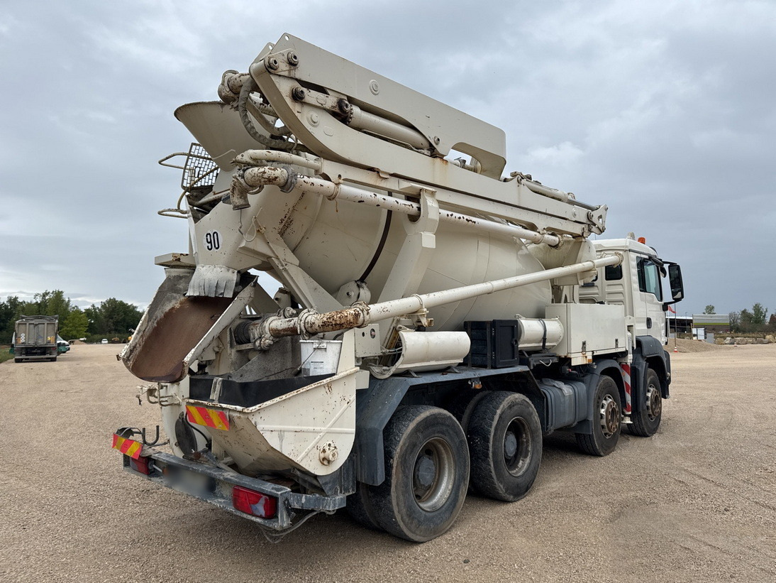 MAN TGS 32.400 8x4 Concrete Mixer Pump truck / 426 MTH !!! / 18 meters - Автобетоносмеситель: фото 5 MAN TGS 32.400 8x4 Concrete Mixer Pump truck / 426 MTH !!! / 18 meters - Автобетоносмеситель: фото 5