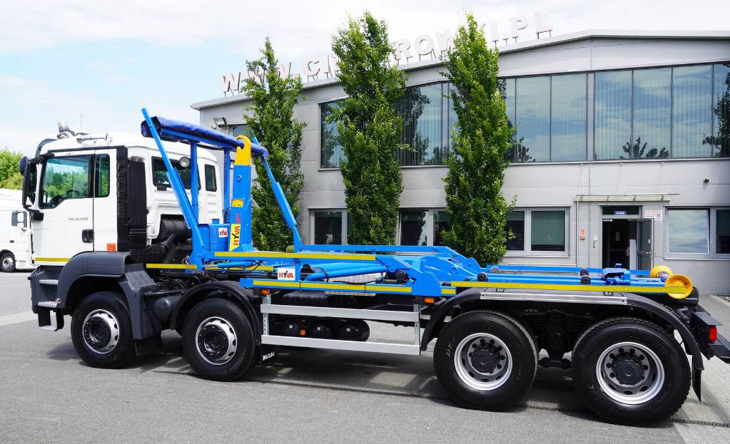 MAN TGS 35.400 8×4 HYVA LIFT 32.56 SE hooklift - Крюковой мультилифт: фото 5 MAN TGS 35.400 8×4 HYVA LIFT 32.56 SE hooklift - Крюковой мультилифт: фото 5