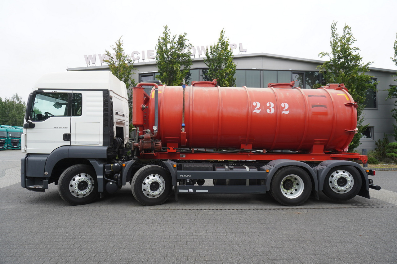 MAN TGS 35.420 8×2 / NEW septic barrel 13000 L / 3 steered axles - Грузовик-цистерна: фото 2 MAN TGS 35.420 8×2 / NEW septic barrel 13000 L / 3 steered axles - Грузовик-цистерна: фото 2