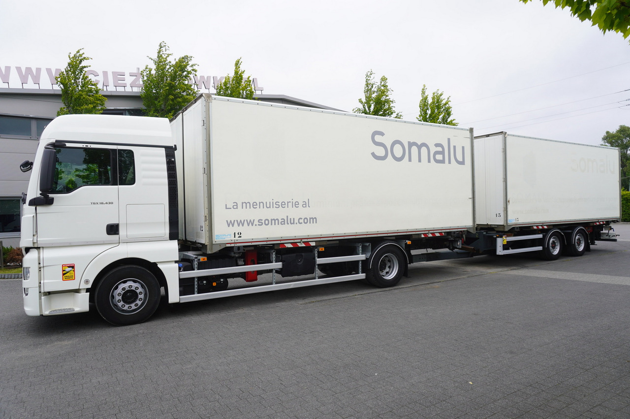 MAN TGX 18.430 / 18 EPAL box / Fruehauf 18 EPAL box trailer / 2021 - Грузовик с закрытым кузовом: фото 2 MAN TGX 18.430 / 18 EPAL box / Fruehauf 18 EPAL box trailer / 2021 - Грузовик с закрытым кузовом: фото 2