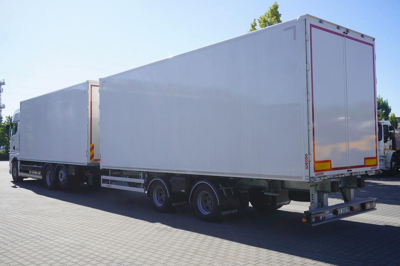 MAN TGX 26.480 6×2-2 LL CH NEW / 19 EPAL box / New Wecon walkthrough box trailer 19 EPAL / 2025.06 !!! - Грузовик с закрытым кузовом: фото 3 MAN TGX 26.480 6×2-2 LL CH NEW / 19 EPAL box / New Wecon walkthrough box trailer 19 EPAL / 2025.06 !!! - Грузовик с закрытым кузовом: фото 3