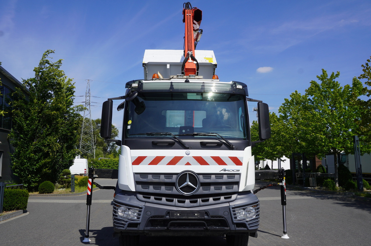Самосвал, Автоманипулятор MERCEDES-BENZ AROCS 2636 / Fassi F155A.0.22 crane 6t / 120 tho. km / 3-sided dump truck / 2 x Bordmatic: фото 11
