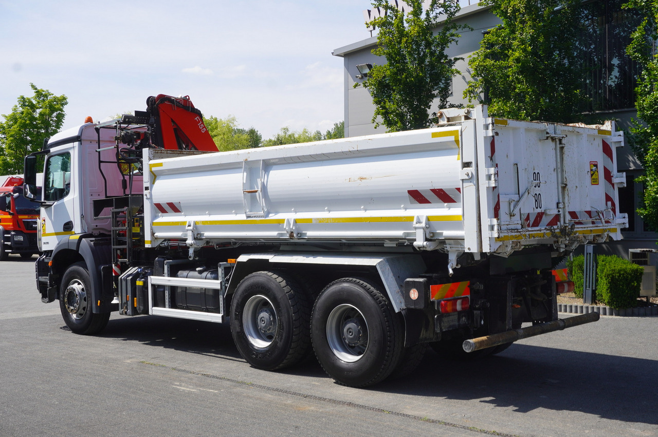 MERCEDES-BENZ AROCS 2636 / Fassi F155A.0.22 crane 6t / 120 tho. km / 3-sided dump truck / 2 x Bordmatic в лизинг MERCEDES-BENZ AROCS 2636 / Fassi F155A.0.22 crane 6t / 120 tho. km / 3-sided dump truck / 2 x Bordmatic: фото 6