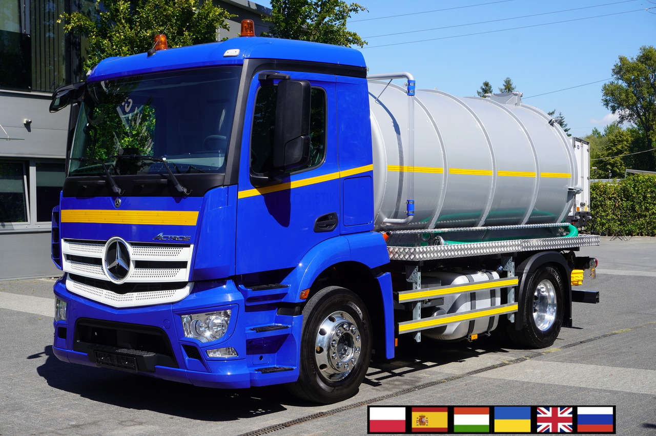 MERCEDES-BENZ Actros 18.35 LS / Body NEW septic tank (08/2025) 11000 l / 280000 kilometers! - Цистерна для жидкого навоза: фото 1 MERCEDES-BENZ Actros 18.35 LS / Body NEW septic tank (08/2025) 11000 l / 280000 kilometers! - Цистерна для жидкого навоза: фото 1
