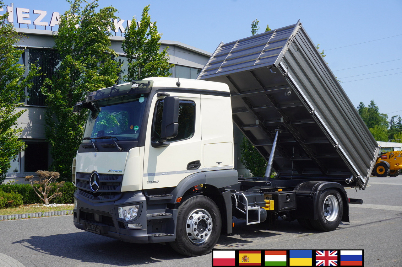 MERCEDES-BENZ Actros 1840 / New 3-side tipper 10 EPAL / Diff. lock / Load cap 10 t - Самосвал: фото 1 MERCEDES-BENZ Actros 1840 / New 3-side tipper 10 EPAL / Diff. lock / Load cap 10 t - Самосвал: фото 1