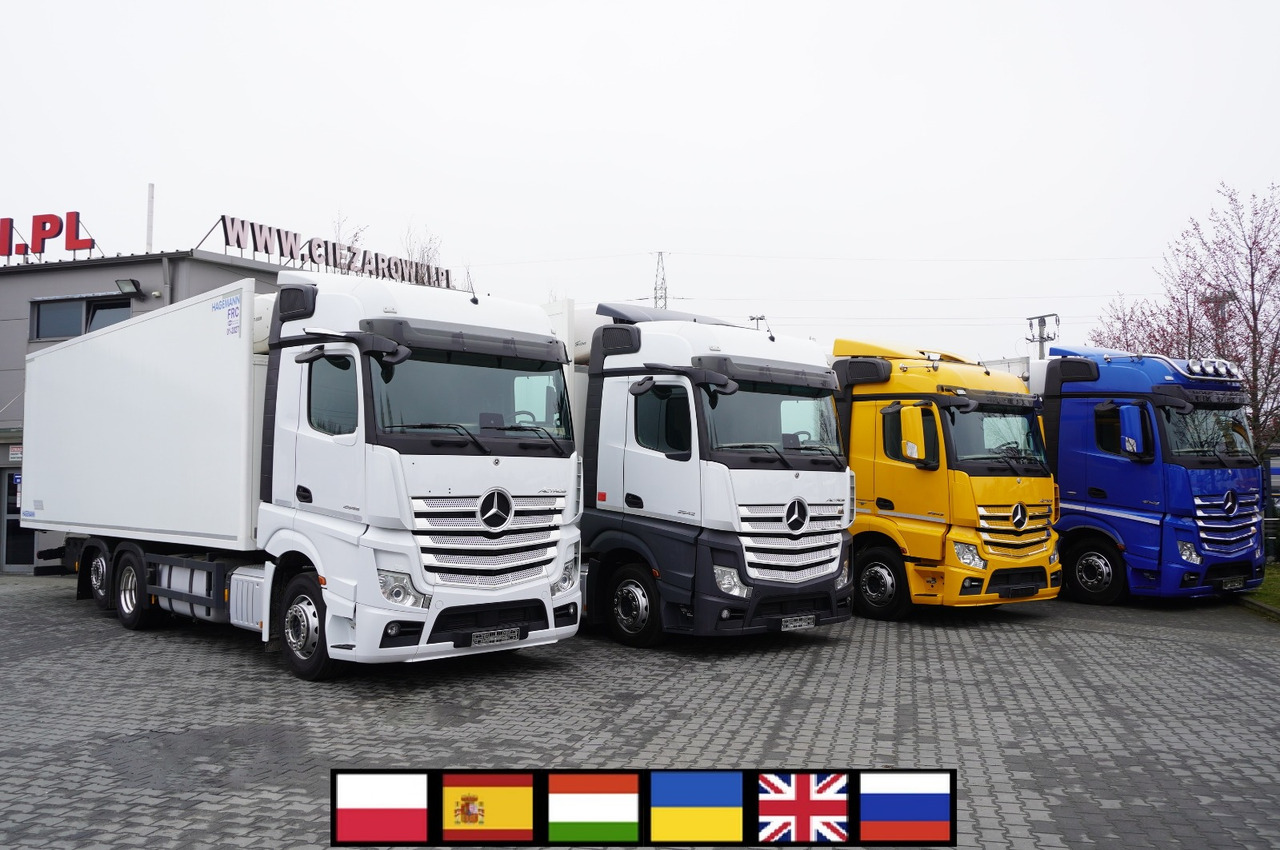 MERCEDES-BENZ Actros 2543 E6 6×2 / Refrigerated truck / ATP/FRC / 20 pallets / 260000 km!!! - Рефрижератор: фото 1 MERCEDES-BENZ Actros 2543 E6 6×2 / Refrigerated truck / ATP/FRC / 20 pallets / 260000 km!!! - Рефрижератор: фото 1