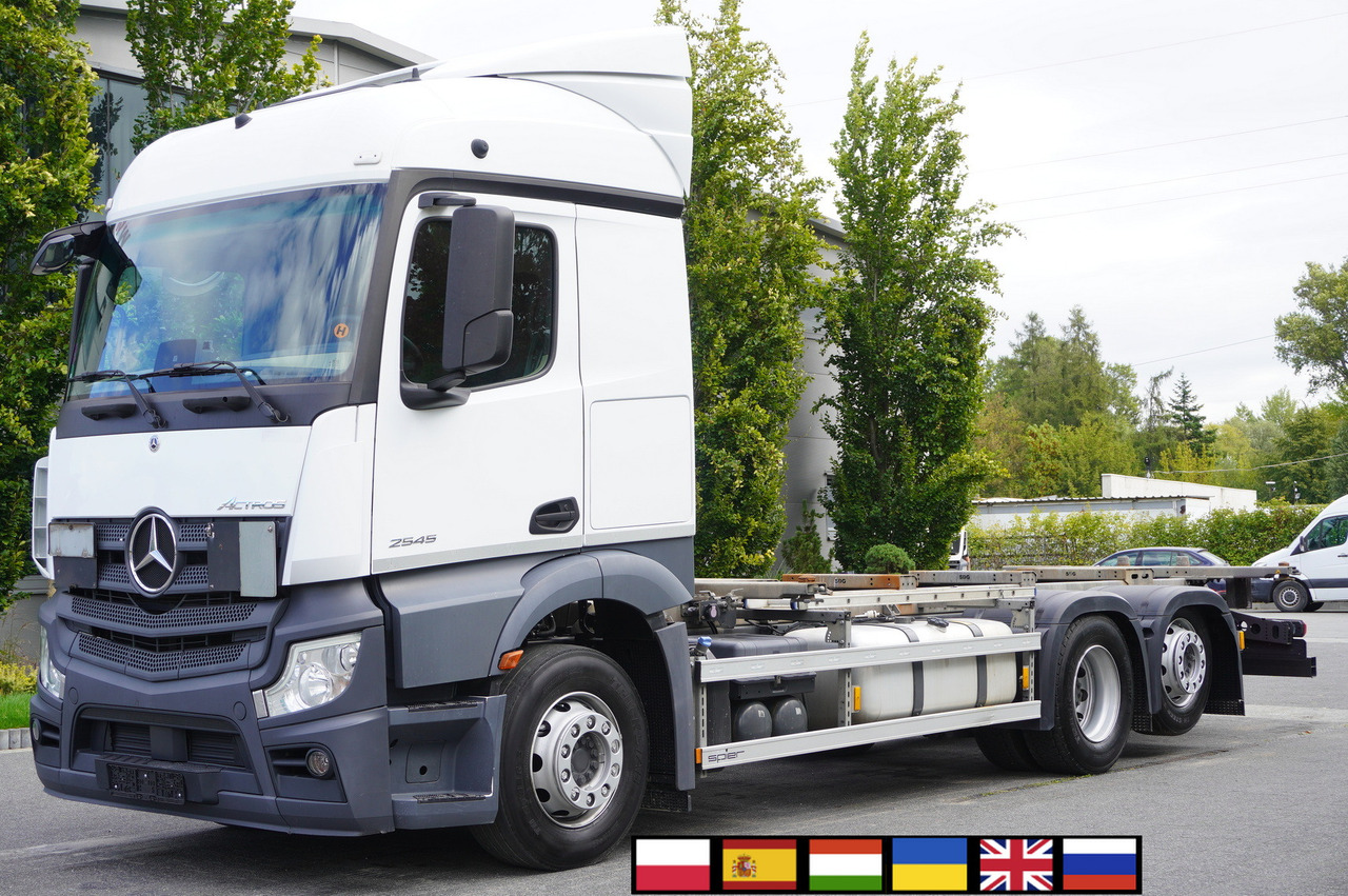 MERCEDES-BENZ Actros 2545 6×2 MP5 / Full ADR / 2 units - Грузовик-контейнеровоз/ Сменный кузов: фото 1 MERCEDES-BENZ Actros 2545 6×2 MP5 / Full ADR / 2 units - Грузовик-контейнеровоз/ Сменный кузов: фото 1