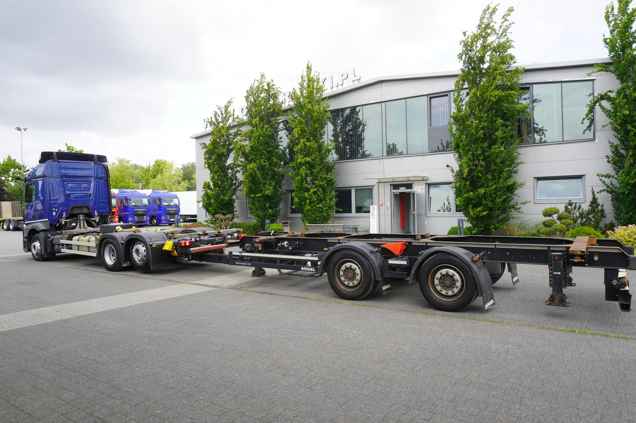 MERCEDES-BENZ Actros 2546 MP5 / BDF / 16.2 T load capacity / trailer BDF Kogel - Грузовик-контейнеровоз/ Сменный кузов: фото 3 MERCEDES-BENZ Actros 2546 MP5 / BDF / 16.2 T load capacity / trailer BDF Kogel - Грузовик-контейнеровоз/ Сменный кузов: фото 3